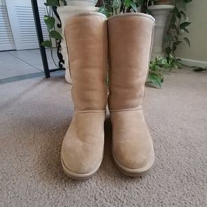 TALL SAND UGG BOOTS